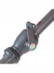 2.7m Adjustable Parasol with Bluetooth Speaker and LED Lights, Black